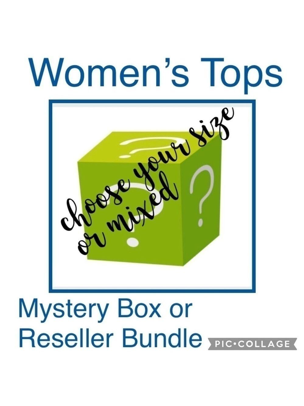 6 tops Mystery box reseller bundle tee cami blouse shirt sweater work casual